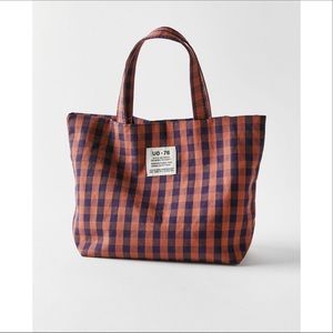 urban outfitters brown mini tote bag